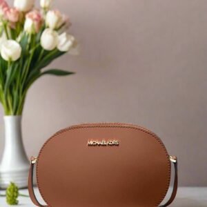 Michael Kors Jet Set Travel Saffiano Leather Crossbody Bag