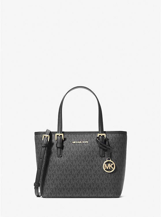 Michael Kors Jet Set Travel Extra Small Logo Top Zip Tote Bag - Image 10