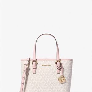 Michael Kors Jet Set Travel Extra Small Logo Top Zip Tote Bag