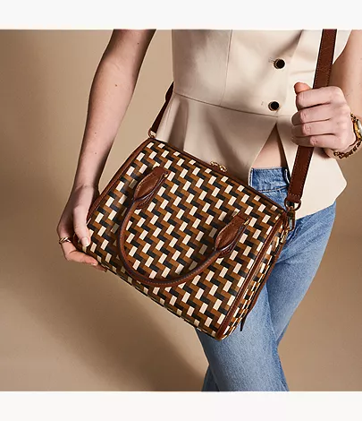 Fossil Sydney Satchel - Image 4