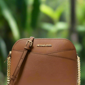 Michael Kors Jet Set Travel Medium Logo Dome Crossbody Bag