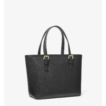 Michael Kors Jet Set Travel Extra-Small Saffiano Leather Top-Zip Tote Bag - Image 8