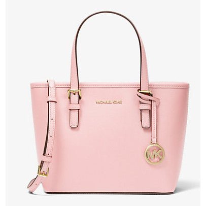 Michael Kors Jet Set Travel Extra-Small Saffiano Leather Top-Zip Tote Bag - Image 2