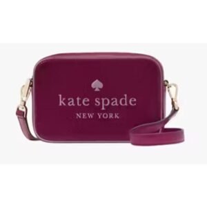 Kate Spade Oh Snap Mini Camera Bag in Dark Raspberry Multi