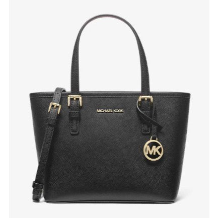 Michael Kors Jet Set Travel Extra-Small Saffiano Leather Top-Zip Tote Bag - Image 7