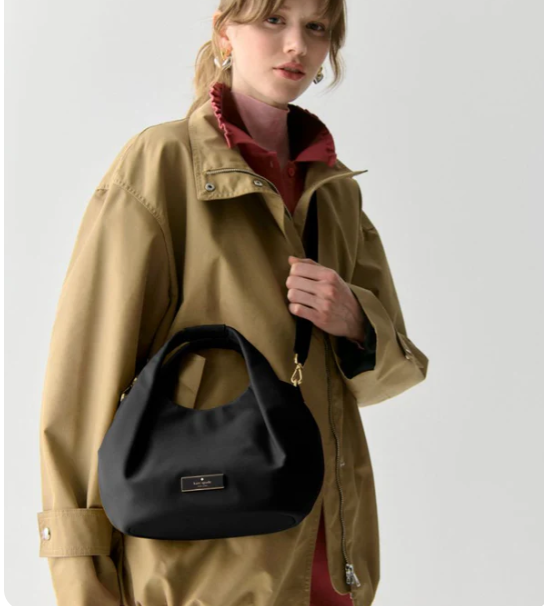 Kate Spade Carter Nylon Small Pleated Crossbody - Image 5