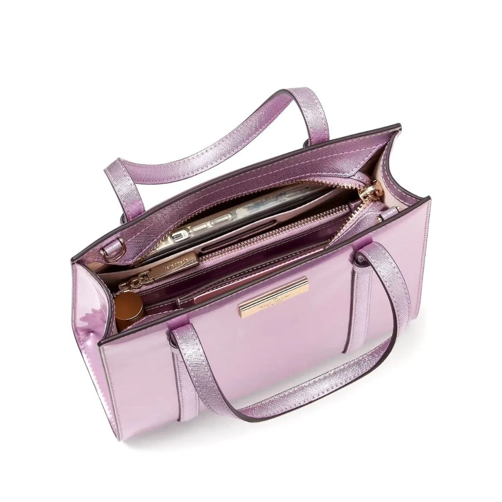 Kate Spade Kenzie Small Tote – Quartz Pink - Image 6