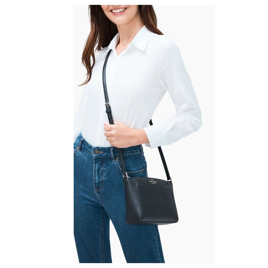 Kate Spade Monica Small Crossbody – Black - Image 2