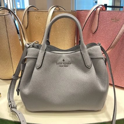 Kate Spade Mini Dumpling in Mountain Grey - Image 3