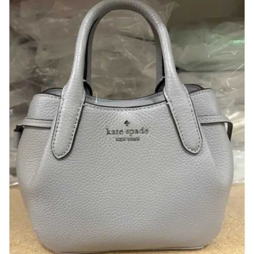 Kate Spade Mini Dumpling in Mountain Grey - Image 2