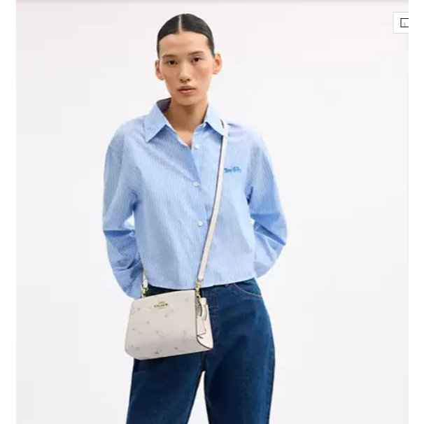 Coach Gia Crossbody Bag with long strap - Image 7