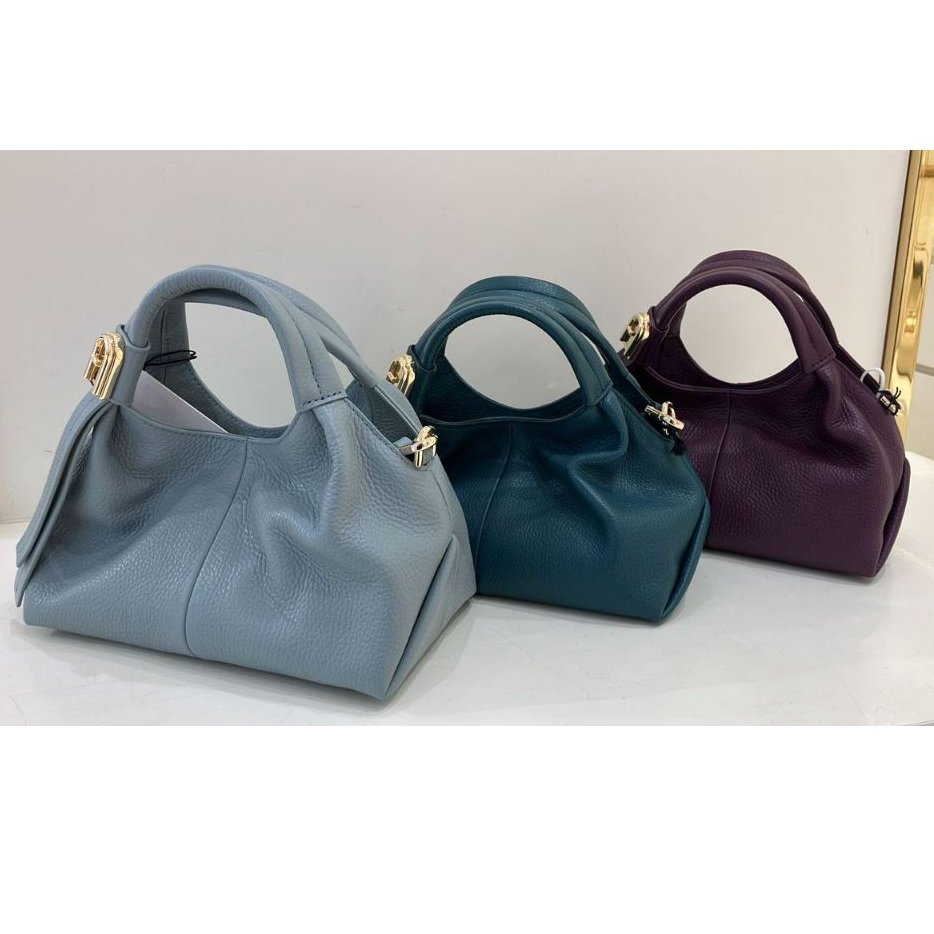 Furla Planeta S Hobo Leather Bag