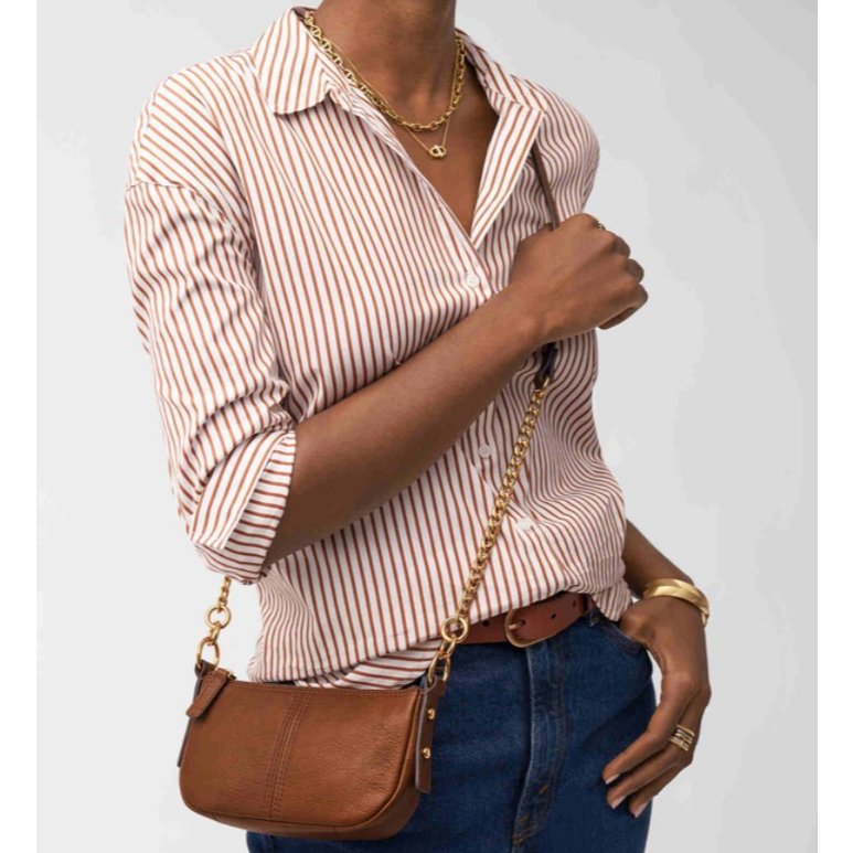 Fossil Jolie Leather Small Crossbody - Image 6