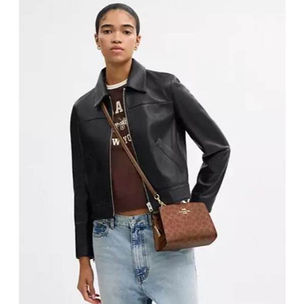 Coach Gia Crossbody Bag with long strap - Image 3