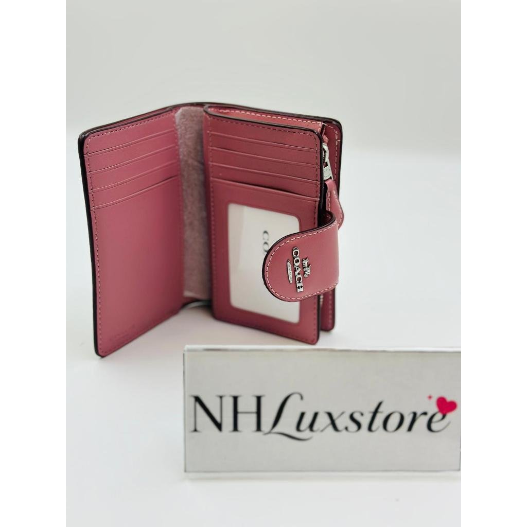 Coach Medium Corner Zip Wallet In Signature Canvas - Image 2